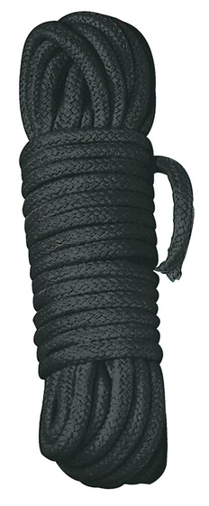 Чёрная веревка для связывания - 7 м. - фото, цены