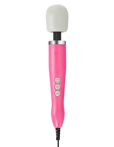Розовый жезловый вибратор Doxy Massager - 34 см. - фото, цены