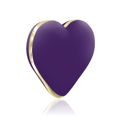 Фиолетовый вибратор-сердечко Heart Vibe - фото, цены