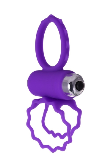 Фиолетовое эрекционное виброкольцо Bob - фото, цены