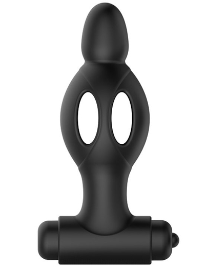 Черная анальная вибропробка Mr.Play - 11,8 см. - фото, цены