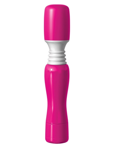 Розовый вибромассажер для тела и эрогенных зон Maxi Wanachi - фото, цены