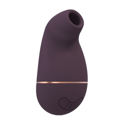 Фиолетовый клиторальный вакуум-волновой массажер Irresistible Kissable - фото, цены