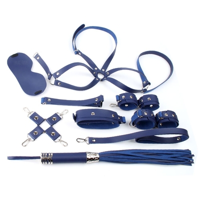 Синий набор БДСМ-девайсов Bandage Kits - фото, цены
