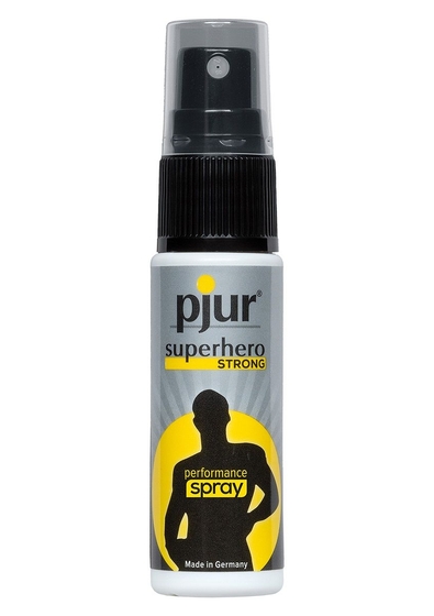 Спрей-пролонгатор длительного действия pjur Superhero Strong Spray - 20 мл. - фото, цены