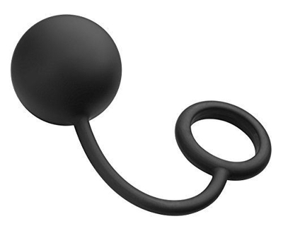 Эрекционное кольцо с анальным шариком - фото, цены
