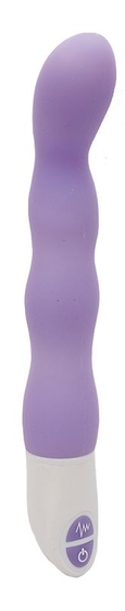 Фиолетовый вибромассажёр Boundless Beauty - 16,5 см. - фото, цены