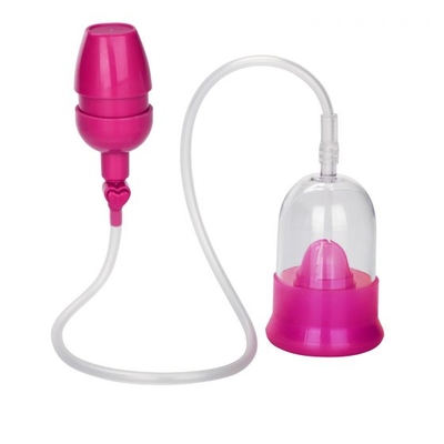 Розовая помпа для эрогенных зон Sensual Body Pump - фото, цены
