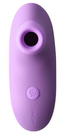 Фиолетовый мембранно-волновой клиторальный стимулятор Pulse Lite Neo - фото, цены
