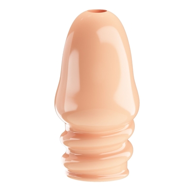 Телесная утолщающая насадка на пенис Jeremy - 7 см. - фото, цены