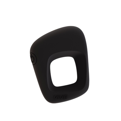 Черное эрекционное вибрирующее кольцо Senca - фото, цены