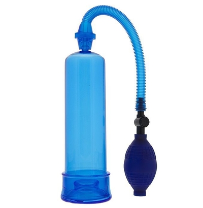 Синяя вакуумная помпа Menzstuff Penis Enlarger - фото, цены