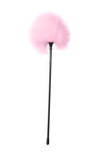 Розовый пуховый тиклер Treasure - 41 см. - фото, цены