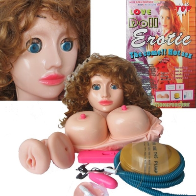 Надувная кукла с вибратором Erotic - фото, цены