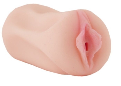 Мастурбатор-вагина с нежно-розовыми малыми губами - фото, цены
