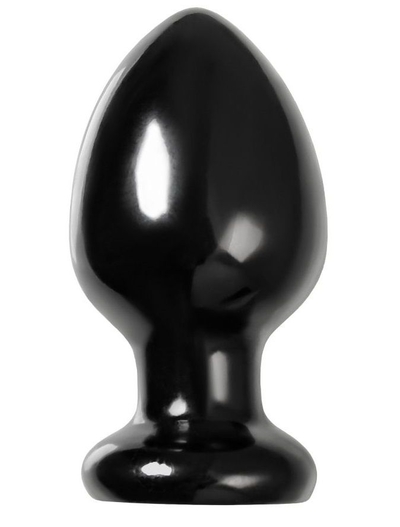 Черная анальная втулка Cetus β - 13 см. - фото, цены
