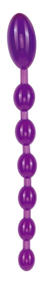 Фиолетовый анальный стимулятор - Овалы - фото, цены