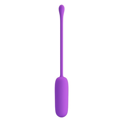 Фиолетовое перезаряжаемое виброяйцо Joyce - фото, цены