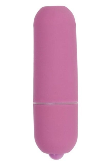 Розовая вибропуля с 10 режимами вибрации - фото, цены