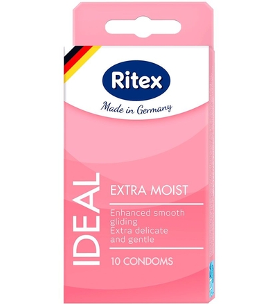 Презервативы Ritex Ideal с дополнительной смазкой - 10 шт. - фото, цены