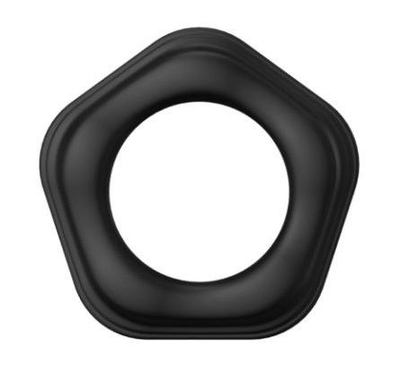 Черное эрекционное кольцо №05 Cock Ring - фото, цены