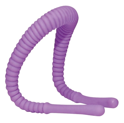 Фиолетовый гибкий фаллоимитатор Intimate Spreader для G-стимуляции - фото, цены