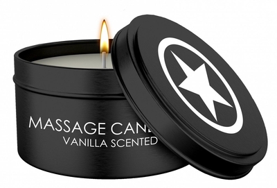 Массажная свеча с ароматом ванили Massage Candle - фото, цены