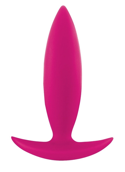 Розовая анальная пробка для ношения Inya Spades Small - 10,2 см. - фото, цены