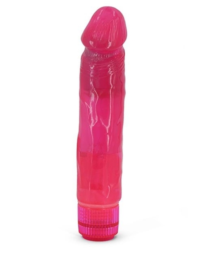 Розовый вибромассажёр Sassy - 18 см. - фото, цены