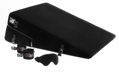 Большая чёрная подушка для секса Liberator Ramp Conversion Kit с креплениями - фото, цены