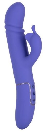 Фиолетовый вибратор-кролик Shameless Seducer - 25,5 см. - фото, цены