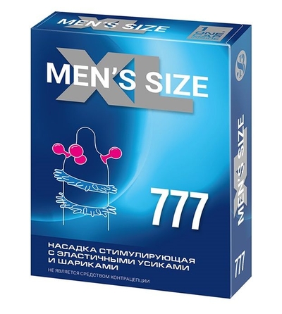 Стимулирующая насадка на пенис Men Size 777 - фото, цены