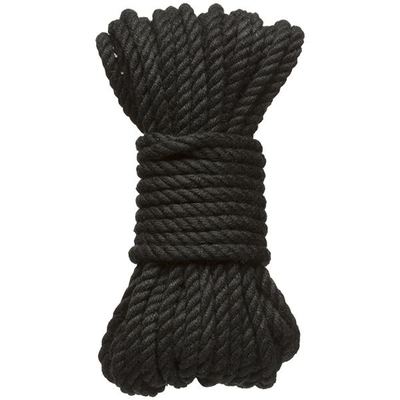 Черная верёвка для связывания и фиксации Bind Tie - 9,14 м. - фото, цены