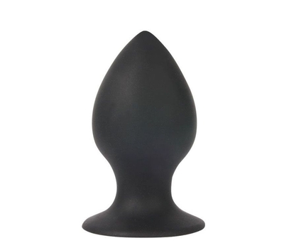 Чёрная анальная втулка Sex Expert - 8 см. - фото, цены