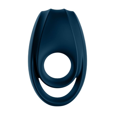 Темно-синее эрекционное кольцо Incredible Duo - фото, цены