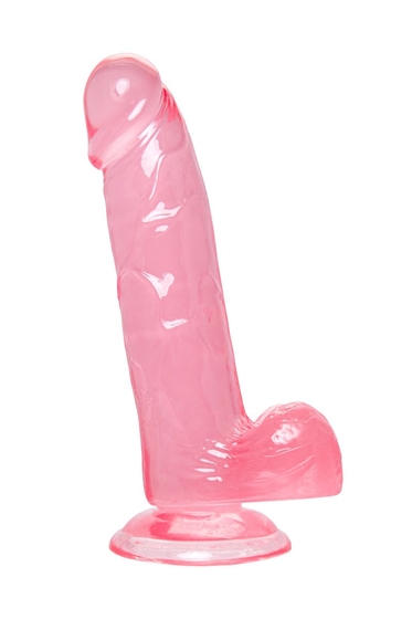 Розовый реалистичный фаллоимитатор Sundo - 20 см. - фото, цены