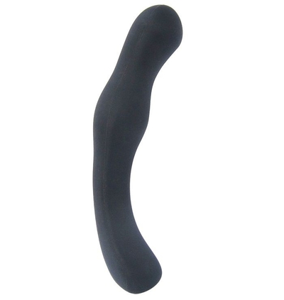 Чёрный силиконовый фаллоимитатор Play Candi Swizzle - 17 см. - фото, цены