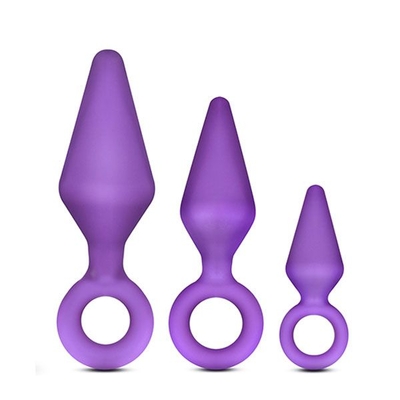 Набор из 3 анальных втулок Candy Rimmer Kit Purple - фото, цены