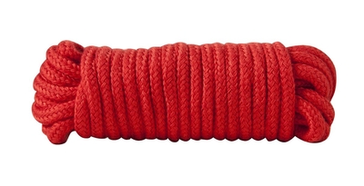 Красная хлопковая верёвка Bondage Rope 16 Feet - 5 м. - фото, цены