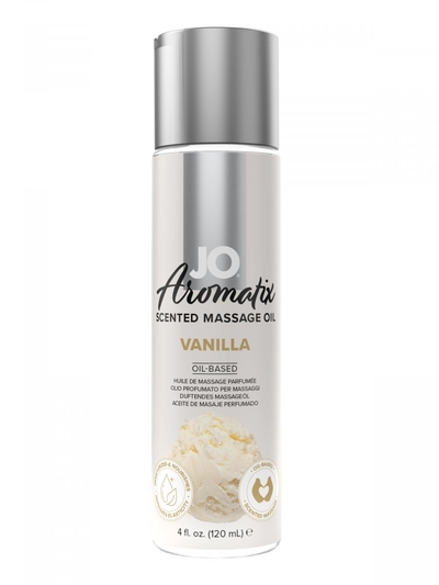 Массажное масло Jo Aromatix Massage Oil Vanilla с ароматом ванили - 120 мл. - фото, цены