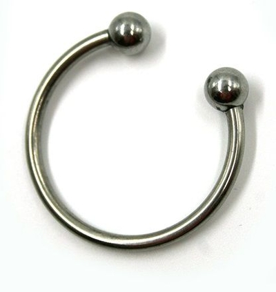 Стимулирующее металлическое кольцо для головки полового члена - фото, цены