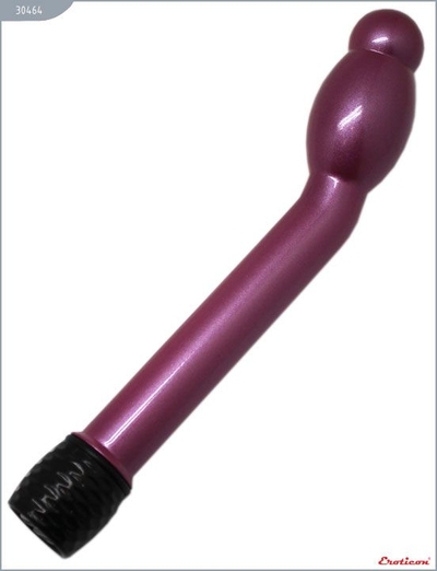 Фиолетовый вибратор Boy Friend с утолщением на кончике - 16 см. - фото, цены