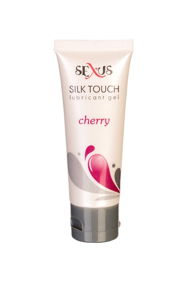 Увлажняющая смазка с ароматом вишни Silk Touch Cherry - 50 мл. - фото, цены