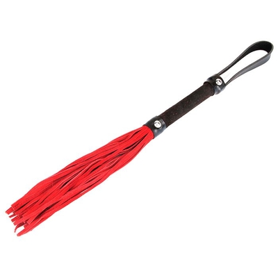 Мягкая плеть c красными шнурами Soft Red Lash - 39 см. - фото, цены