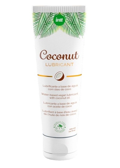 Веганская смазка на водной основе Coconut Lubricant - 100 мл. - фото, цены