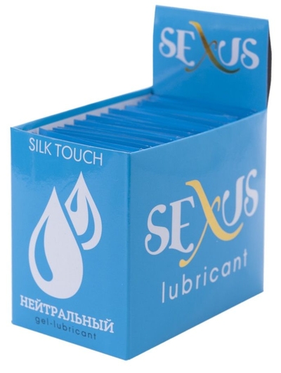 Набор из 50 пробников увлажняющей гель-смазки на водной основе Silk Touch Neutral по 6 мл. каждый - фото, цены