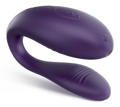 Фиолетовый вибратор для пар We-Vibe Unite Purple - фото, цены