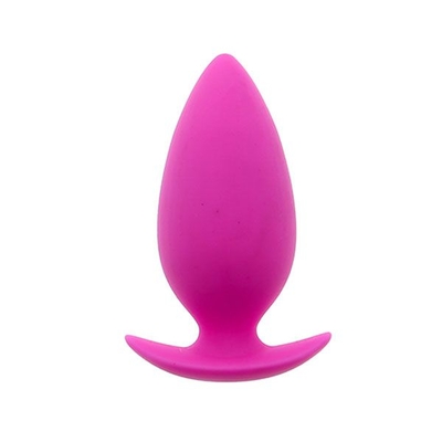 Розовая анальная втулка Bootyful Anal Plug Medium Pink - 9,8 см. - фото, цены