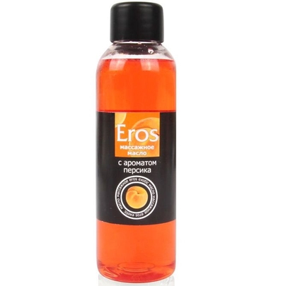 Массажное масло Eros exotic с ароматом персика - 75 мл. - фото, цены