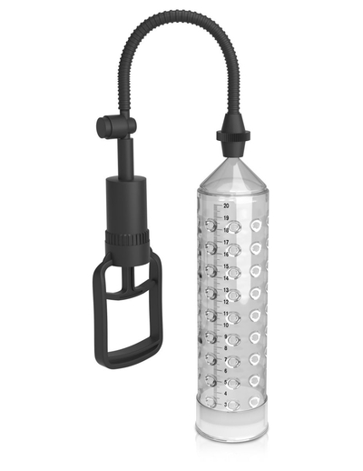 Прозрачная ручная вакуумная помпа с насосом Penis Enlargement Pump - фото, цены